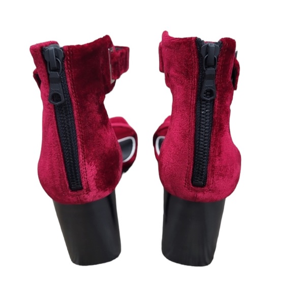 Rag & Bone Ellis Sandal In Biking Red Size 9.5 - Picture 5 of 5